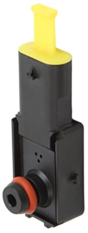 VOBOR Brake Booster, Black Car Brake Booster Premium Material Professional Design, Pressure Sensor 5q0 906 207 Replacement for A1 A3 A5 A6 A7 A8 Q2