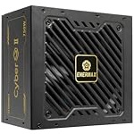 ENERMAX CYBERG II 750 W | Fuente de alimentación ATX 3.1 no Modular | PCIe 5.1 |80 Plus Gold | Ventilador SB silencioso de 120 mm | 105 °C jap. Condensadores |ERV750G-AHG-NAC