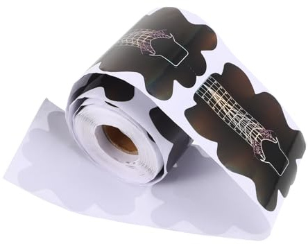 EPIGEIST Papel de Guía para Extensiones de Uñas, Resistente al Desgarro y Fácil de Usar, para Salón y Uso en Casa, Forma Rectangular