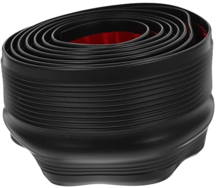 FIXOSHEE Battiscopa Autoadesivo in Pvc Modanatura Per Battiscopa Protezione Per Bordi Scale Gradini in Vinile Finitura Per Scale Striscia Di Transizione Per Pavimenti