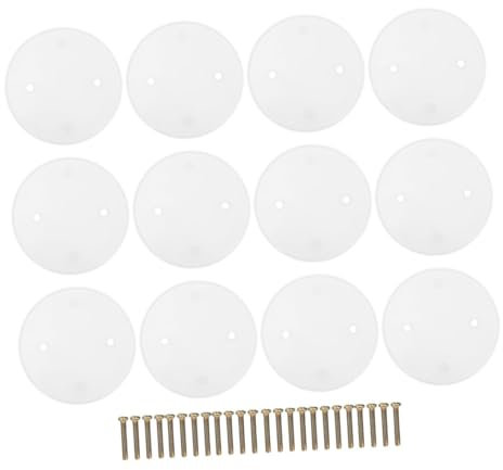 SOIMISS 12piezas Tapas Ciegas Para Enchufes Placas Envolventes Decorativas Fácil Instalación