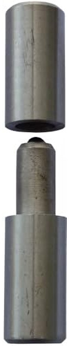 BK SHOP Scharniere Drehscharnier mit Kugel 12 mm, Robustem Stahl, Präzise Verarbeitung für langlebige Nutzung, Möbelscharniere für Türen, Möbel und Klappen
