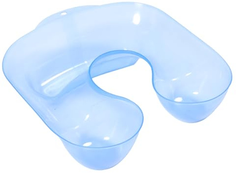 Gatuida Nackenstütze in Blau aus Kunststoff mit Glatten Kanten und Tragbarem Design zum Haarewaschen und Haarfärben für Professionellen Friseursalon