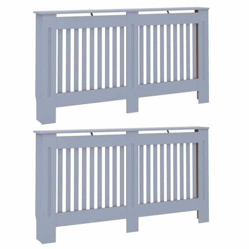vidaXL Copertura Radiatore - Accessorio per la Stanza, Decorazione per Casa con Design Elegante, Perfetta per Il Riscaldamento e Come Elemento d'Arredo