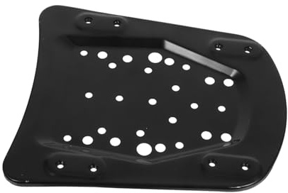 BRIGHTFUFU Staffa di Design Rinforzato e Durata Migliorata in Ferro Nero per Bauletto Moto per per Viaggi Lunghi e Pendolarismo Quotidiano