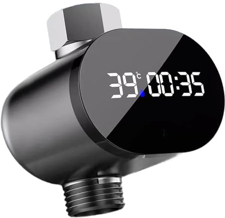 Général DN15 Minuteur d'affichage de la température de l'eau à LED facile à installer pour la plupart des systèmes de douche à domicile axés sur les enfants