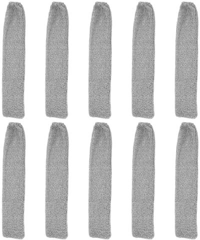 TOYANDONA 10 Stück Wiederverwendbare Mikrofaser Staubtücher Nachfüllpack für Bettritzen und Möbelunterseiten Flexible Waschbare Reinigungstücher für Sofa Kühlschrank Fugen