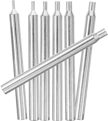 EPIGEIST Set da 7 Utensili per Lucidatura Gioielli Bastoncini Abrasivi Ottagonali in Metallo, Accessori per Molatura Pietre Preziose e Metalli, Strumenti per Rifinitura Artigianale