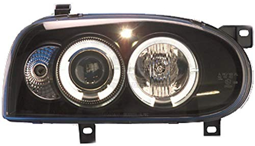 Scheinwerfer Set III 3 Typ 1H Bj. 91-97 Angel Eyes klarglas/schwarz