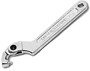 GOZAR Chiave a Gancio in Cromo vanadio Regolabile Chiave Inglese 19-51mm 32-76mm 51-120mm - Testa Rotonda 1