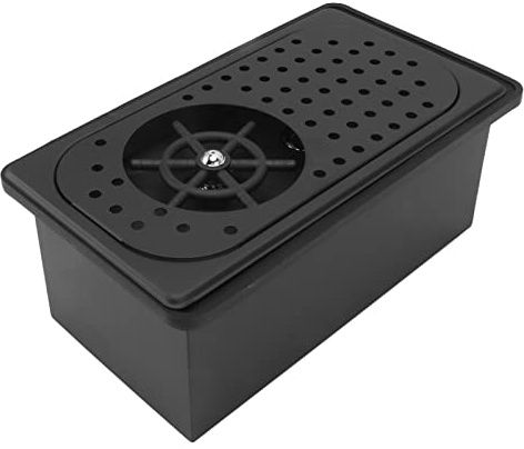 Focket Rince-Verre, Lave-Bouteilles Multi-Angles en Acier Inoxydable pour évier de Cuisine, Nettoyage Facile, Lave-Tasses Automatique pour évier de Bar de Cuisine. (Grand)