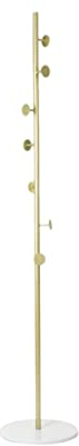 LCEVCQCQ Solide Standgarderobe, Garderobenständer, 7 Haken, Bodengarderobe, Organizer, Kleiderbügel, Baum-Stil, Metall-Display, Standregal, Möbel
