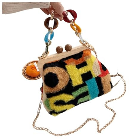 LVCHAO Plüschtasche Große Tragetaschen for Damen, Umhängetasche, Umhängetasche, Umhängetasche, Kreuzhandtaschen Crossbody Bag(2)