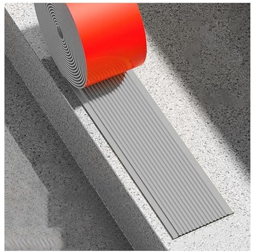 Treppenkantenprofil Graue Treppenkantenkante Aus Vinyl, Rutschfester, Selbstklebender Treppenkantenschutz, Treppenkantenverkleidung Für Fliesen-/Holz-/Metall-/Betonstufen(LxW 30mx10cm/98.43ftx3.94in)