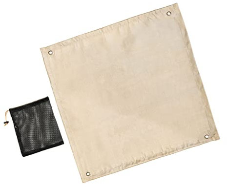CIMAXIC Feuerfeste Decke Aus Fiberglas Feuerhemmendes Pad Für Outdoor Camping Grillrost Und Kamin Hitzebeständige Matte Für Terrasse Und Garten