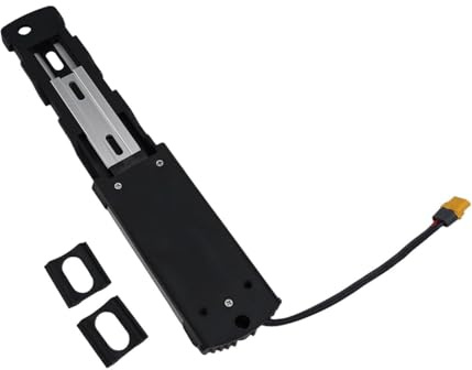 Support de batterie pour vélo électrique, support de batterie, base de montage, avec connecteur XT60, pour support de batterie Hailong-2 5 broches, noir, 1 pièce