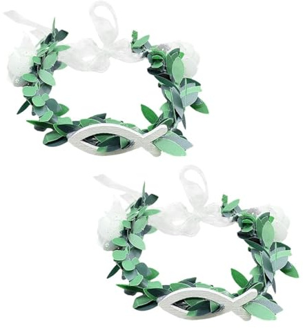 Alide Lot De 2 Bougies De Communion Anti-goutte, 3 À 6 Cm, Pour Baptême Et Mariage (poisson Du Christ)