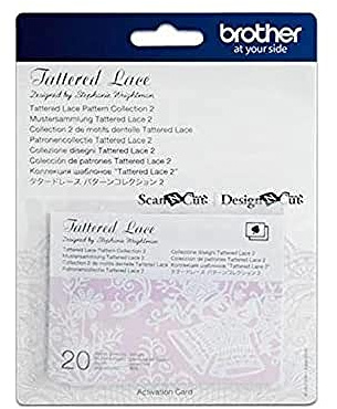 Brother Collection 2 x 20 Motive Scan N Cut von Tattered Lace