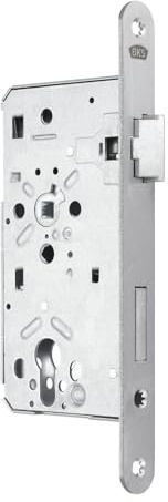 BKS Türschloss PZ-Schloss Klasse 4 Dornmaß 55 mm Stulp 24 mm | DIN Rechts Entfernung 72 mm Einsteckschloss Stahl-Objektschloss von SOTECH für Haustüren
