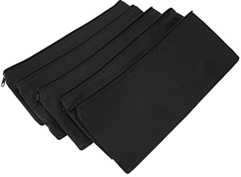 Set Barbecue 5 Pezzi in Canvas Nero, Borsa Portautensili