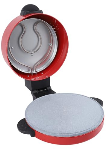 Pizzaofen, 1800 W, Aufsatz-Pizzamaschine mit Automatischer Temperaturregelung, Antihaftbeschichteter, Schnell Erhitzender Elektrischer Pizzaofen für den Innenbereich, Geeignet