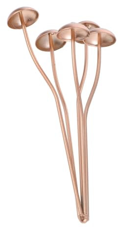Yardwe Metal Mushroom Decoration Outdoor Garden Stake Decorative Garden Stake