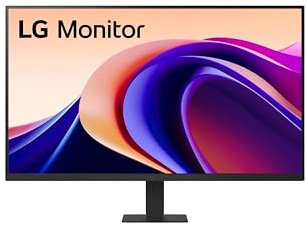 LG Monitor 32U631A - QHD 1440p IPS 32 pulgadas, 100Hz, 5 ms, pantalla de escritorio de computadora, seguro para parpadeo y modo de lectura, USB-C, HDMI, negro mate