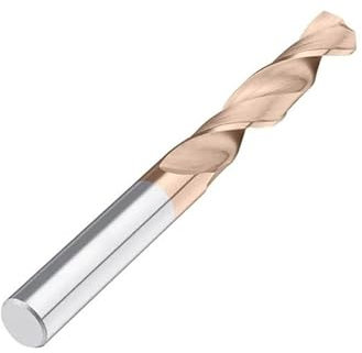 Foret en carbure de tungstène HRC45/55°, longueur totale 100 mm, 5,7-9,1 mm, 1 pièce, for tour CNC, perçage de métaux durs, acier au tungstène(HRC55,9.0mm)