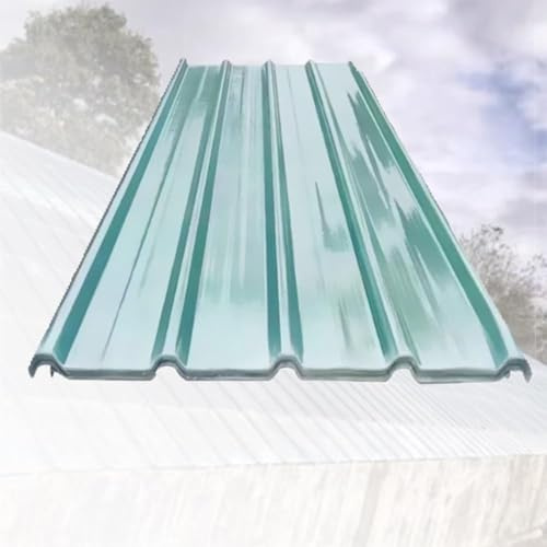 Polycarbonat-Dachplatte, 1,5 mm Dicke, transparente Wellplatten für Gewächshaus und Garage