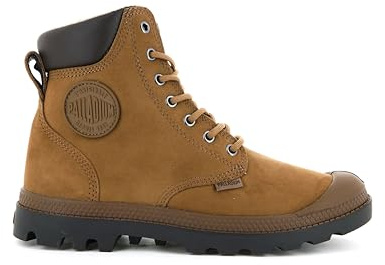 Palladium unisex pampa sport manschett WPS klassiska stövlar, Brun Marron mahogny choklad 728, 43 EU