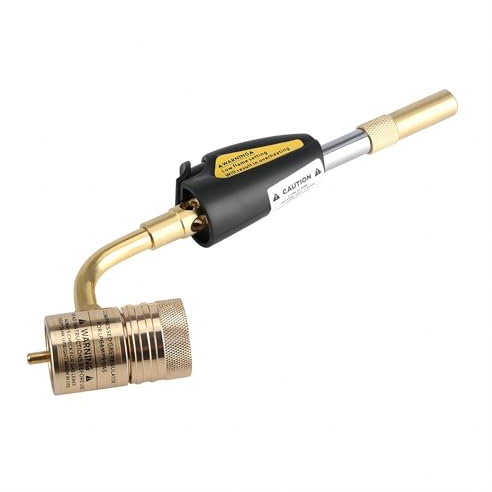 VIFERR Torch Soldering, Gas Soldering Plumbing Blow Torch Portable Propane Torch Welding Plumbing Tool Professional Brazing Torch