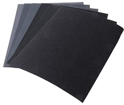 WILLWA 100#/240#/400#/600#/1000#/2000# Papel de Lija Resistente al Agua Pulido en seco húmedo Papel de Lija Herramientas abrasivas de Metal (Size : 2000)