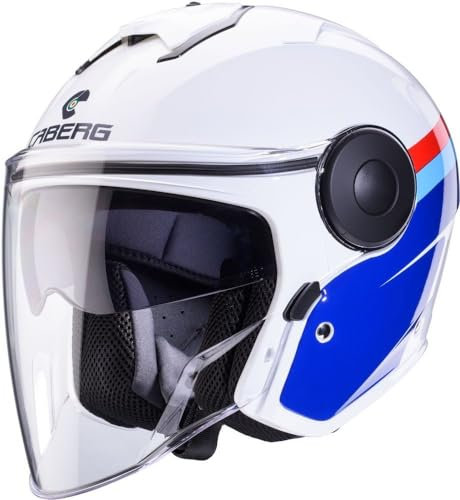 CABERG HELMET SOHO ZEPHYR WHITE/BLUE/LIGHT BLUE/RED XXL