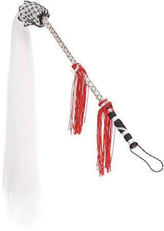 Fly Horsetail Whisk Stick for Chinese Taoism, Buddhism, Martial Arts, and Stage Plays
