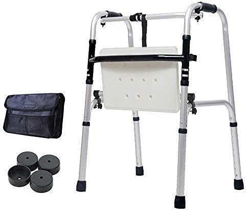 Gehwagen für Rollstühle, Gehwagen für Senioren, leichte Rolle + mit Sitz + Badewannenbrett, Hilfsgehwagen, rutschfester Gehstock mit Krankenhaus (Farbe: Rolle) (Farbe: ohne Rolle) (Rolle) (ohne R