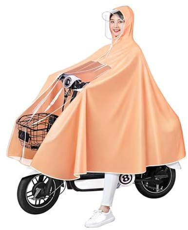 Yosoo Health Gear Electric Scooter Rain Poncho Mobility Scooter Rain Cover for Riding, Reusable Unisex Full Body Rain Coat for Adults for Riding Electric Scooter Bike E Bike