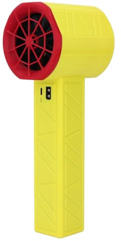 Fafeicy Air Duster-Gebläse, Bürstenloser Motor, Stufenlose Geschwindigkeit, für Autotrockner-Luftgebläse, 64-mm-Lüfter, Leistungsstarker 1400-G-Schub (EU-Stecker)