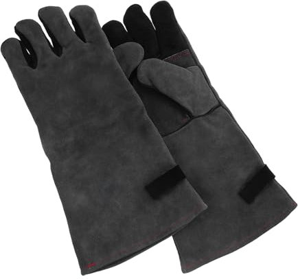 EXHUMKY 1paire Gants De Barbecue Résistants Chaleur Extrême pour Griller Four Et Cuisiner Antidérapants Et Parfaits pour Utilisation Extérieur Et Camping