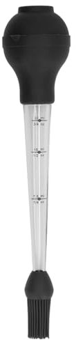 Baster Needle,Turkey Baster Needle with Sauce Brush Barbecue Oil Drip Seasoning Tube Tools Sauce Needle (#2)