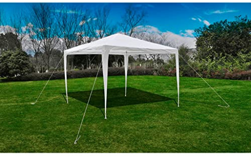 3 x 3m Pyramid-Roof Garden Gazebo Pavilion