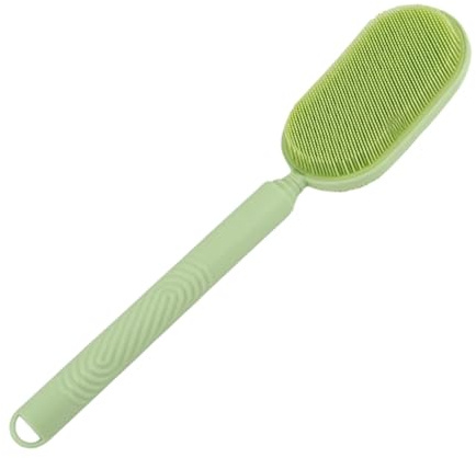 Spazzola Per La Schiena Per Doccia Silicone Manico Lungo Pulizia | Spazzola Per Il Corpo Da Bagno E Strumenti Per Massaggio Per Uomini Donne Bambini Cura Della Pelle Bagno Doccia Pulizia Casa