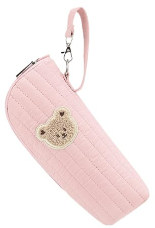 Térmica para Biberones - Térmica Portabiberones para Guardería | Porta biberone con estampado de de peluche | Porta biberone con diseño de oso para guardar leche materna, transport