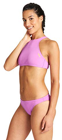 Arena Damen Rule Breaker Think Crop Top MaxLife Bikinioberteil Badeanzug