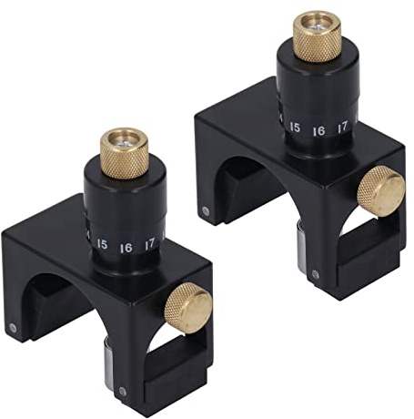 Fafeicy 2 X Magnetische Hobelmesser-Einstellvorrichtung, Verstellbares Magnetisches Hobellehren-Setter-Holzbearbeitungswerkzeug