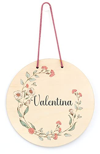 Personalisiertes Kinder Türschild/Wandschild mit Namen für Kinderzimmer - verschiedene Größen