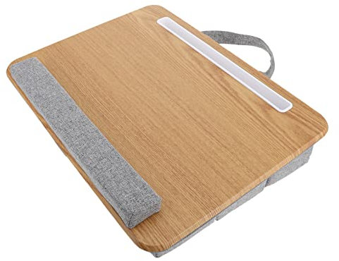 VILLFUL Faltbarer Runder Schreibtisch Für Laptop Schlafzimmer-arbeitstisch Bett-computertisch Lap Desk Platzsparend Und Praktisch
