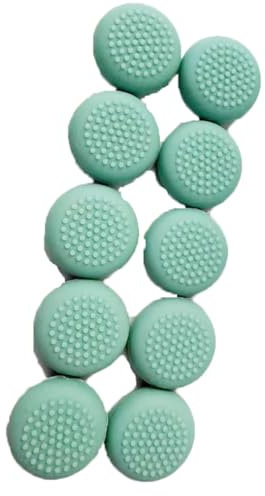 UPONEW 10 PCS Green Silicone Thumbstick Caps for Meta Quest 3/2/1