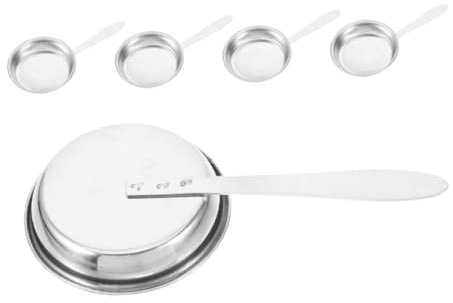 QUMIIRITY 5pcs Stainless Steel Candle Extinguisher Snuffer Candle Flame Put Out Tool Stainless Steel for Home Safety and