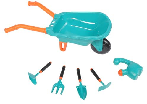 KONTONTY 1satz Mädchen Gartenwerkzeug Set Teiliges Gartenwerkzeug Für Mädchen Leichte Und Sichere Gartenwerkzeuge Für Blumen Und Gemüseanbau Spielzeug Für Outdoor-aktivitäten Grün