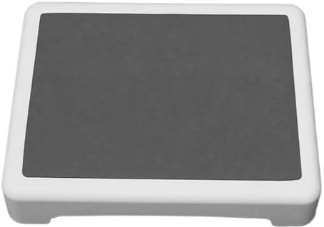 Step Stool for Bathroom, Non-Slip Toilet Step Multiuse Bathtub Foot Stool Booster Steps for Kitchen and Bathroom, 43x33x9cm